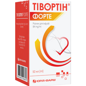 Тивортин Форте р-р д/инф. 84мг/мл фл. 50мл