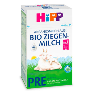 Смесь молочная детская HIPP (Хипп) Bio Ziegen Milch Pre (Пре) сухая на основе козьего молока для детей с рождения 400 г