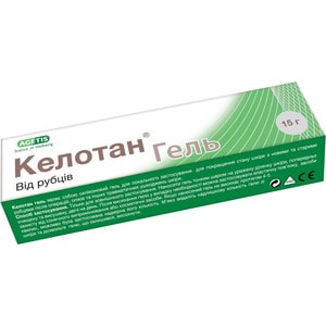 Гель от рубцов Келотан 15 г