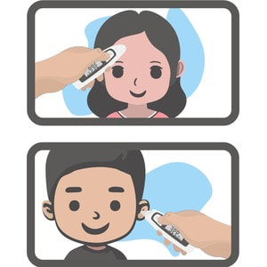 Термометр медичний інфрачервоний безконтактний Paramed IFRed