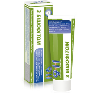 Гель-бальзам для тіла 911 Бішофіт косметичний, масажний 100 мл