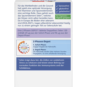 Доппельгерц Актив Селен 120 пролонгированого действия таблетки 45 шт