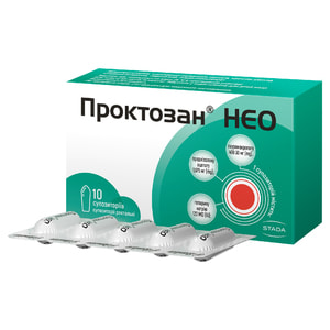 Проктозан Нео суп. ректал. №10