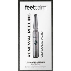 Пилинг-концентрат восстанавливающий FEETCALM (Фиткалм) Renewal Peeling Concentrate отшелушивающий загрубевшую кожу, для педикюра в ампулах по 2 мл 7шт