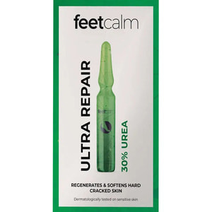 Концентрат ультравідновлюючий FEETCALM (Фіткалм) Ultra Repair Concentrate для сухої, потрісканої шкіри ніг для педикюру в ампулах по 2 мл 7 шт