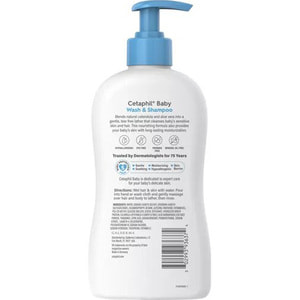 Шампунь детский CETAPHIL (Сетафил) Baby Wash & Shampoo с календулой 399 мл
