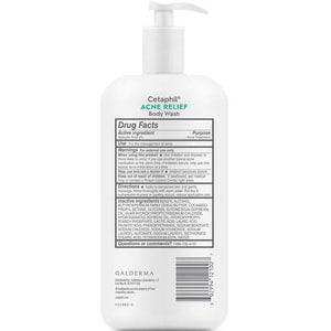 Крем-гель Против высыпаний на теле CETAPHIL (Сетафил) Acne Relief Body Wash 591 мл