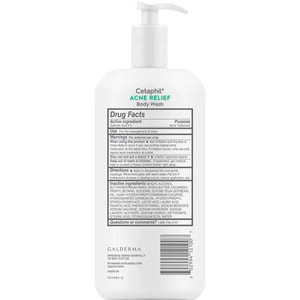 Крем-гель Против высыпаний на теле CETAPHIL (Сетафил) Acne Relief Body Wash 591 мл
