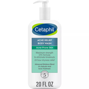 Крем-гель Против высыпаний на теле CETAPHIL (Сетафил) Acne Relief Body Wash 591 мл