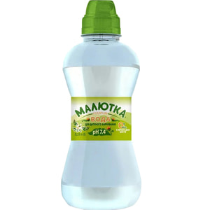 Вода бутылированная Малютка Premium для приготовления детского питания и питья 0,33л спорт-лок
