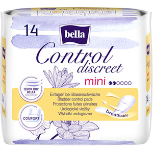 Прокладки урологические BELLA (Белла) Control Discreet Mini 14 шт