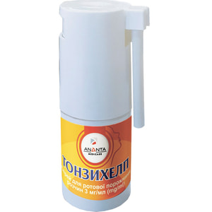 Тонзихелп спрей д/ротов. пол. р-р 3мг/мл фл. 30мл