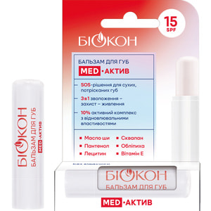 Бальзам для губ БИОКОН MED-актив 4,6 г