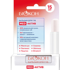 Бальзам для губ БИОКОН MED-актив 4,6 г