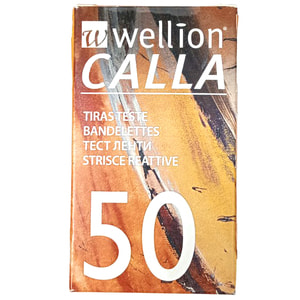 Тест-смужки для визначення глюкози в крові Wellion Calla (Велліон Калла) 50 шт