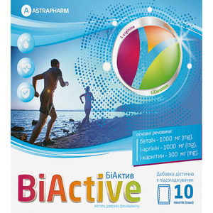 Биактив порошок для внутреннего применения в саше по 10 г упаковка 10 шт
