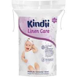 Ватні диски KINDII (Кінді) Linen Care дитячі 50 шт