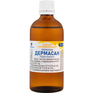 Дермасан жидкость накож. фл. 100мл