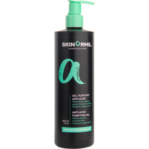 Гель для лица и тела SKINORMIL (Скинормил) Анти-акне очищающий для комбинированной, жирной и проблемной кожи 400 мл