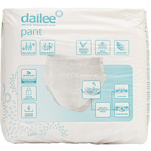 Підгузки-труси для дорослих DAILEE Pant Premium (Дайлі) Normal Medium (Нормал Медіум) розмір М/2 14 шт
