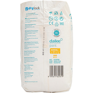 Підгузки-труси для дорослих DAILEE Pant Premium (Дайлі) Normal Medium (Нормал Медіум) розмір М/2 14 шт