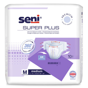 Підгузки для дорослих SENI (Сені) Super Plus Medium (Супер Плюс Медіум) AIR розмір M/2 10 шт