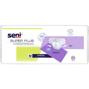 Подгузники для взрослых Seni (Сени) Super Plus Medium (Супер Плюс Медиум) AIR размер M/2 30 шт