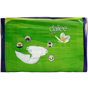 Підгузки для дорослих DAILEE Care (Дайлі Турбота) Super Extra Large (Супер Екстра Лардж) розмір XL/4 30 шт