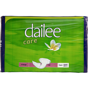 Підгузки для дорослих DAILEE Care (Дайлі Турбота) Super Extra Large (Супер Екстра Лардж) розмір XL/4 30 шт
