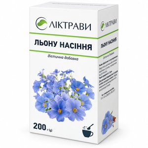 Льна семя пачка 200 г