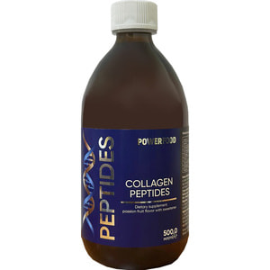 Пептиды коллагена со вкусом маракуи POWERFOOD (Паверфуд) с подсластителем флакон 500 мл