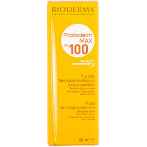 Эмульсия для лица BIODERMA (Биодерма) Фотодерм Макс SPF 100 солнцезащитная для жирной и смешанной кожи 40 мл