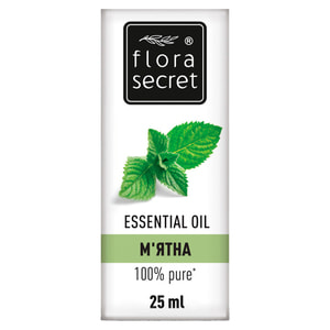 Олія FLORA SECRET (Флора Сікрет) М'яти ефірна 25 мл