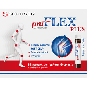 ПроФлекс Плюс раствор питьевой для для здоровья суставов в флаконах по 25 мл 14 шт