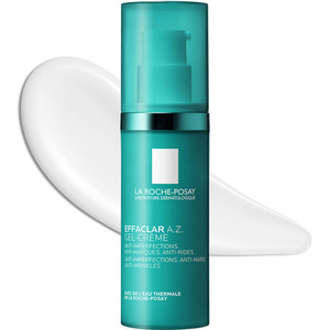 Гель-крем для лица La Roche-Posay (Ля Рош-Позе) Эфаклар А.З. с комплексом 3 кислот для уменьшения недостатков проблемной кожи, коррекции морщин 40 мл