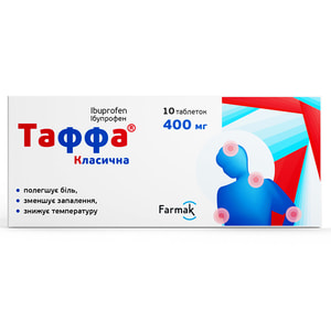 Таффа Классическая табл. п/о 400мг №10