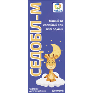 Седобил-М суспензия оральная для улучшения сна флакон 100 мл