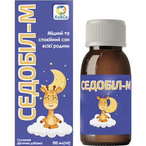 Седобил-М суспензия оральная для улучшения сна флакон 100 мл