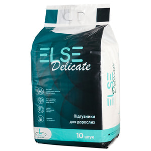 Подгузники для взрослых ELSE Delicate (Эсле Деликат) размер L (100-150см) 10 шт