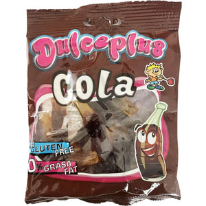 Конфеты жевательные DULCEPLUS (Дульчеплюс) Кола (без глютена) 100 г