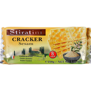 Крекеры STIRATINI (Стиратини) с кунжутом 250 г