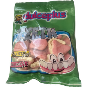 Конфеты жевательные DULCEPLUS (Дульчеплюс) Бабушкины зубы (без глютена) 100 г