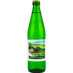 Вода минеральная питьевая лечебно-столовая, гидрокарбонатная натриевая, борная, исскуственно насыщенная СО2 Лужанская 15 бутылка 0,5 л