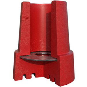 Наконечник резиновый размер 19 мм цвет красный Торос Групп 1092