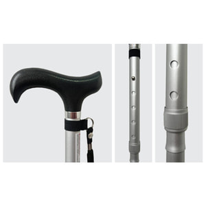 Палиця металева легка Торос Груп коричнева модель GB-820 1 шт