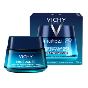 Крем для обличчя VICHY (Віши) Мінерал 89 відновлювальний зволожувальний нічний з чистим мелатоніном для всіх типів шкіри 50 мл