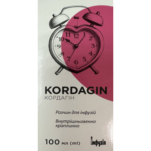 Кордагин р-р д/инф. 42мг/мл бут. 100мл