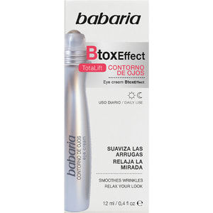 Крем для шкіри навколо очей BABARIA (Бабарія) з ефектом ботоксу ролик 12 мл