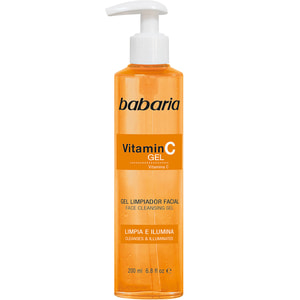 Гель для обличчя BABARIA (Бабарія) з вітаміном С очищувальний 200 мл