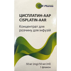 Цисплатин-ААР конц. д/р-ра д/инф. 1мг/мл фл. 50мл (50мг) №1***